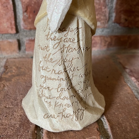 Enesco Foundations by Karen Hahn Angel Figurine Holding Star - Picture 3 of 6